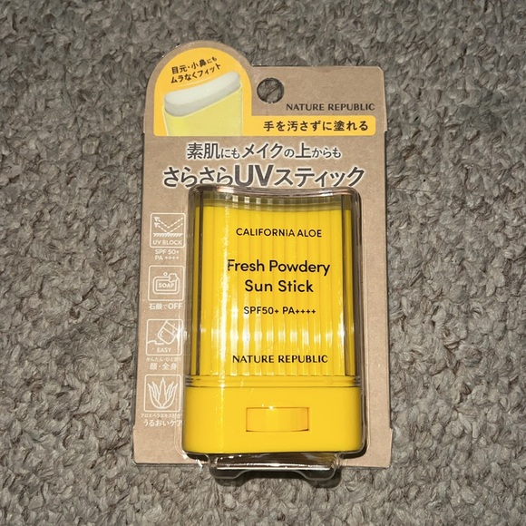 Nature Republic 🇰🇷Fresh Powdery Sun stick Sunscreen - Picture 2 of 7